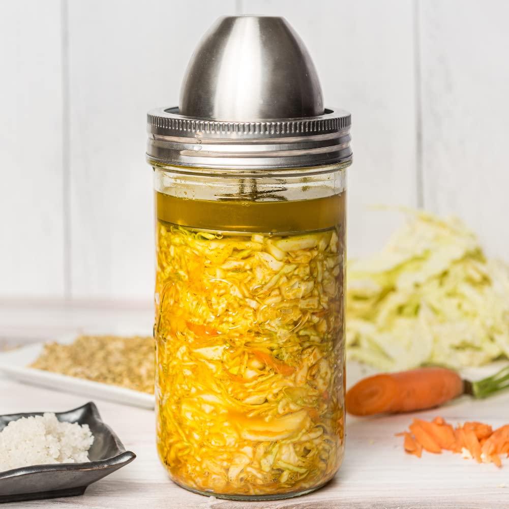 image:imageLE PARFAIT Stainless Steel Fermenting Kit with 1L Glass Jar 1 EA