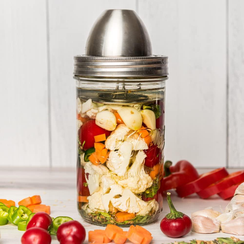 image:imageLE PARFAIT Stainless Steel Fermenting Kit with 1L Glass Jar 1 EA