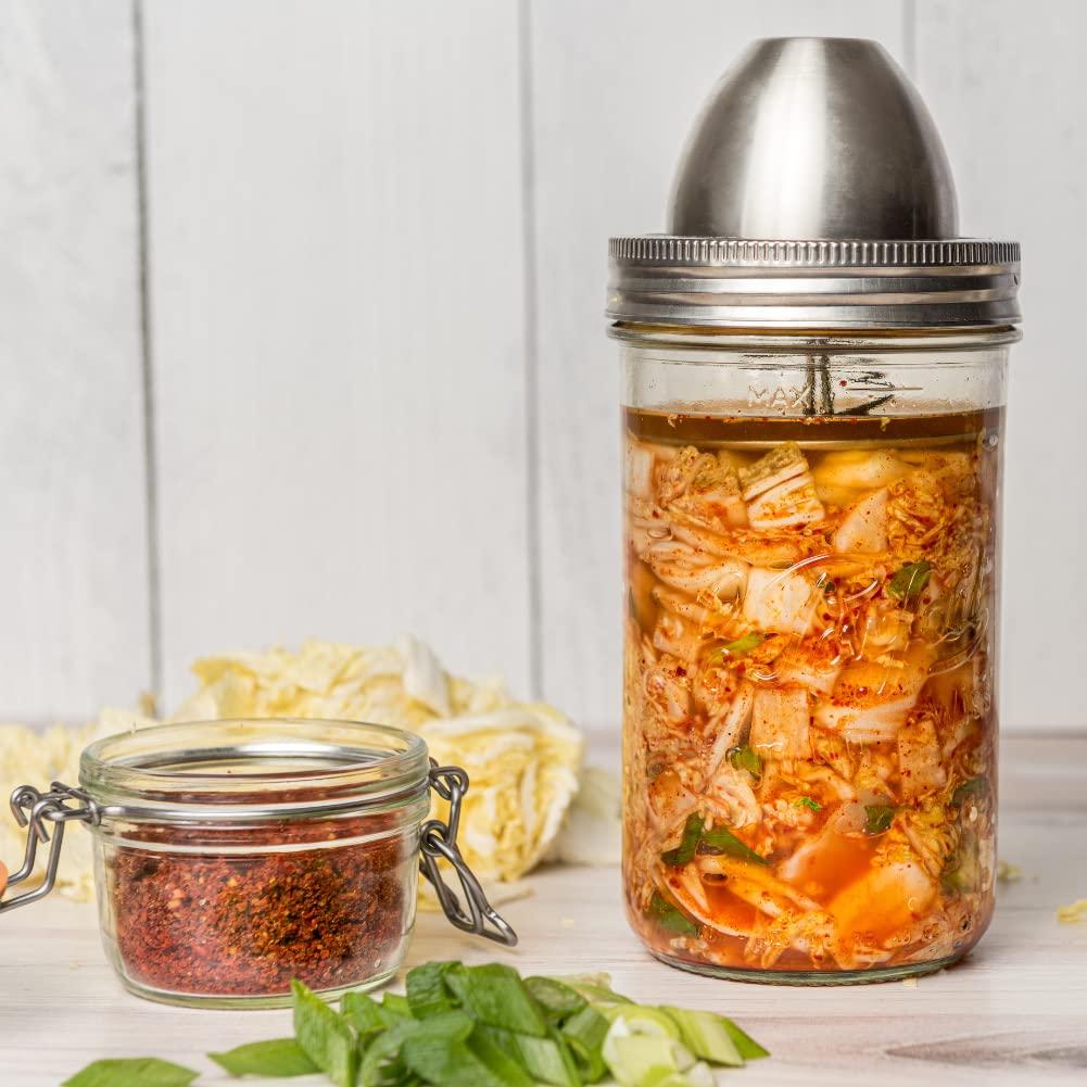 image:imageLE PARFAIT Stainless Steel Fermenting Kit with 1L Glass Jar 1 EA